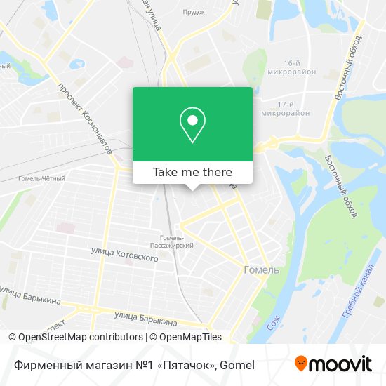Фирменный магазин №1 «Пятачок» map