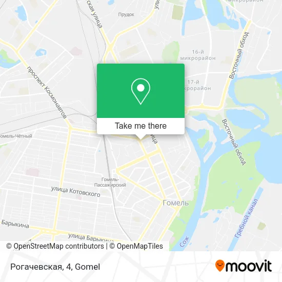 Рогачевская, 4 map