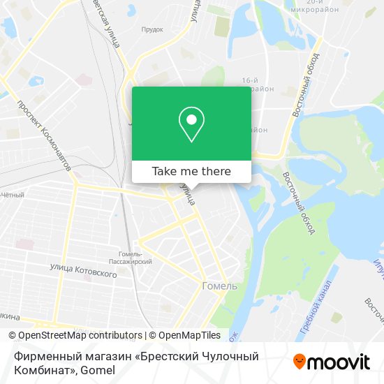 Фирменный магазин «Брестский Чулочный Комбинат» map