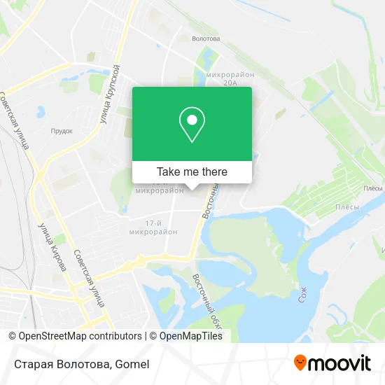 Старая Волотова map