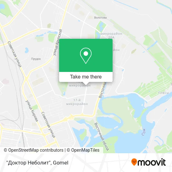 "Доктор Неболит" map