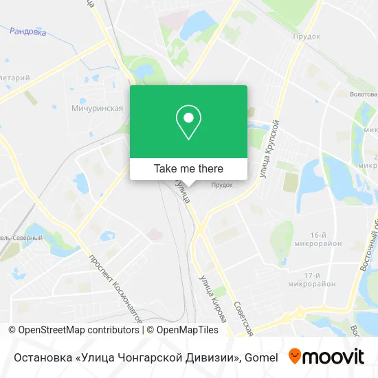 Остановка «Улица Чонгарской Дивизии» map