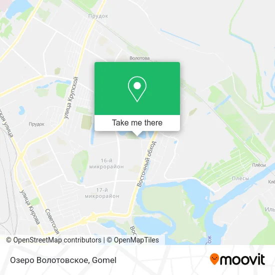 Озеро Волотовское map