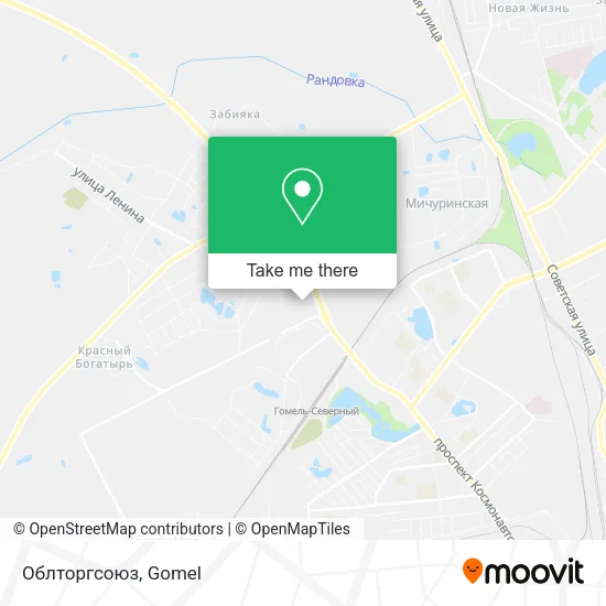Облторгсоюз map