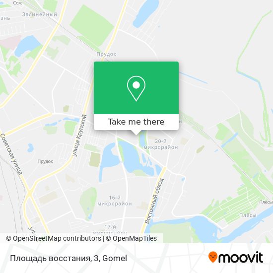 Площадь восстания, 3 map