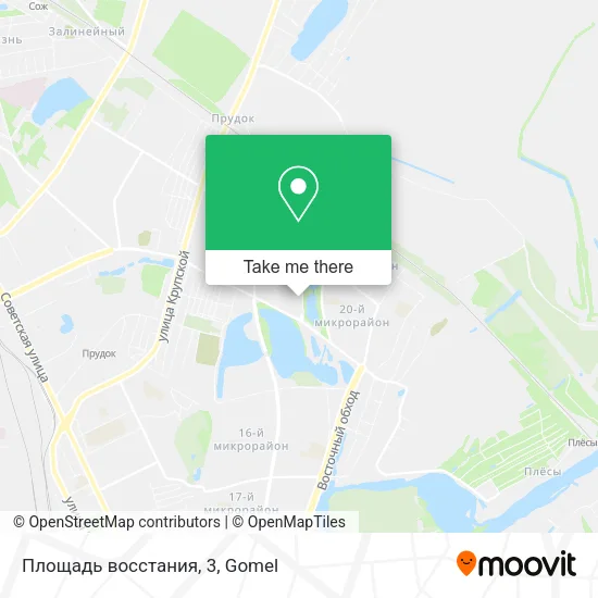 Площадь восстания, 3 map