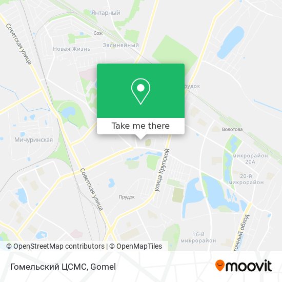Гомельский ЦСМС map