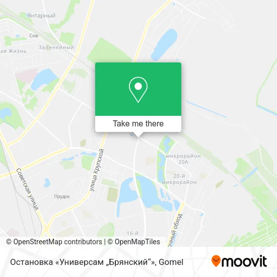 Остановка «Универсам „Брянский“» map