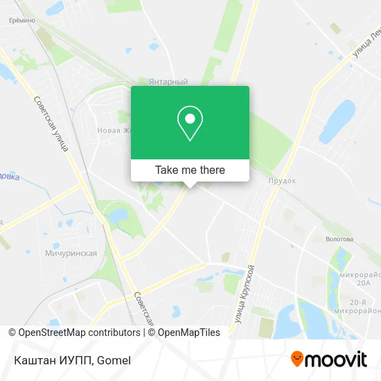 Каштан ИУПП map