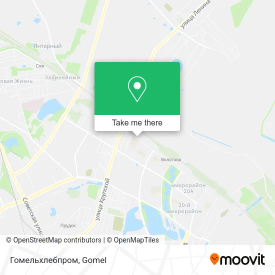 Гомельхлебпром map
