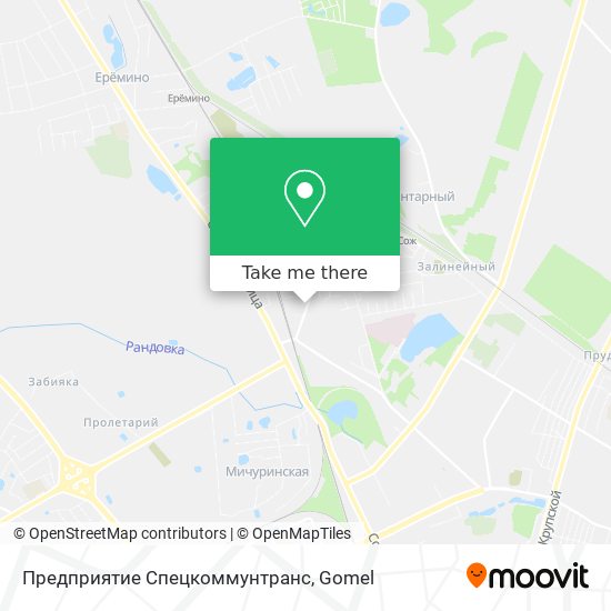 Предприятие Спецкоммунтранс map