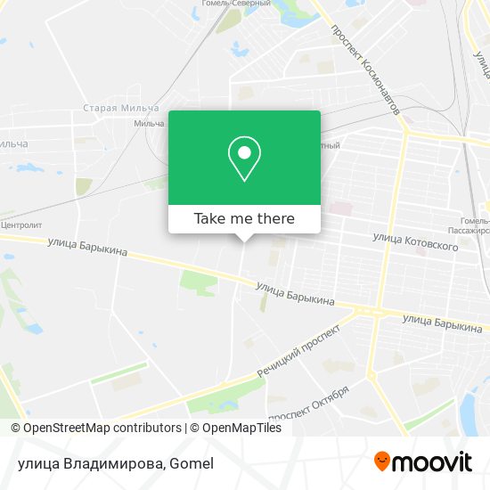 улица Владимирова map