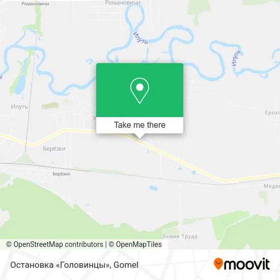 Остановка «Головинцы» map