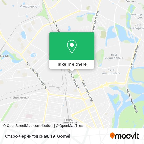 Старо-черниговская, 19 map