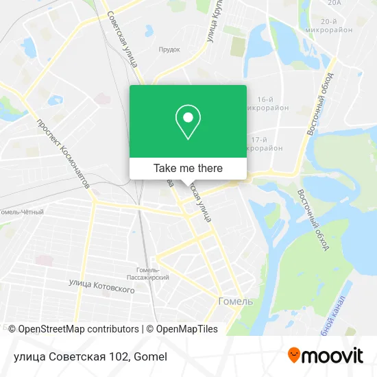 улица Советская 102 map