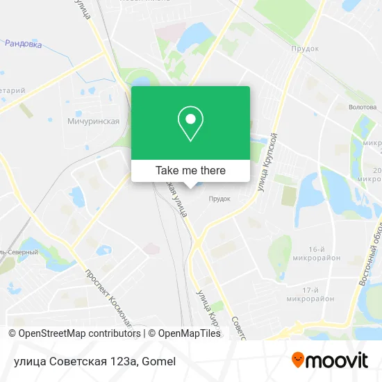 улица Советская 123а map
