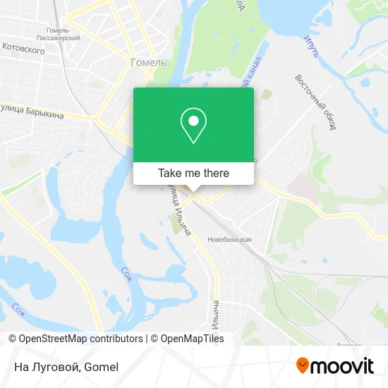 На Луговой map