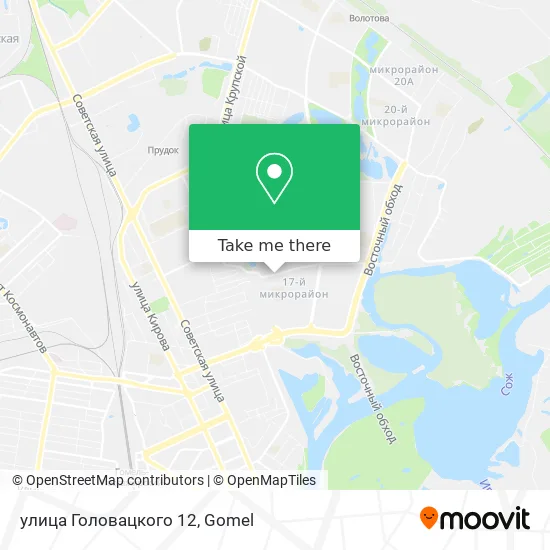 улица Головацкого 12 map