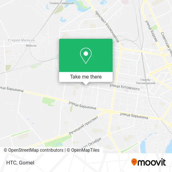 НТС map