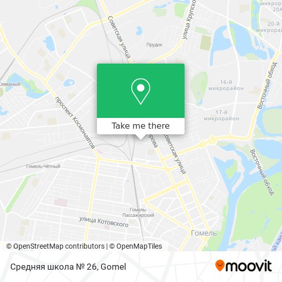 Средняя школа № 26 map