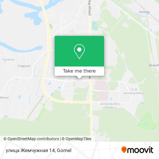 улица Жемчужная 14 map