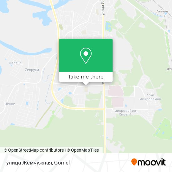 улица Жемчужная map