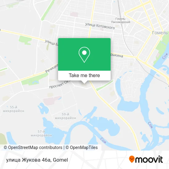 улица Жукова 46а map