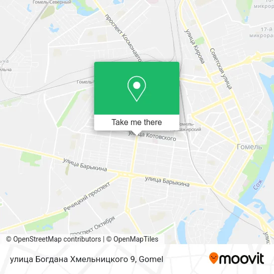 улица Богдана Хмельницкого 9 map