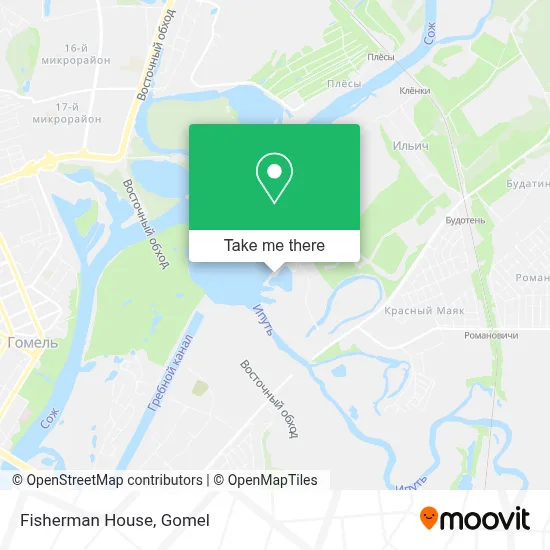 Дом рыбака / Fisherman House map