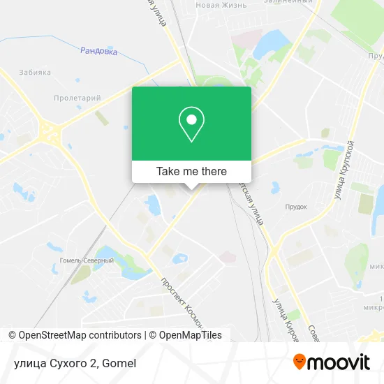 улица Сухого 2 map