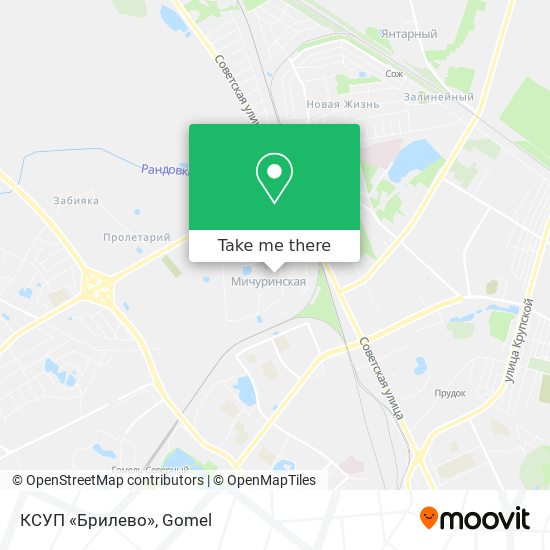 КСУП «Брилево» map