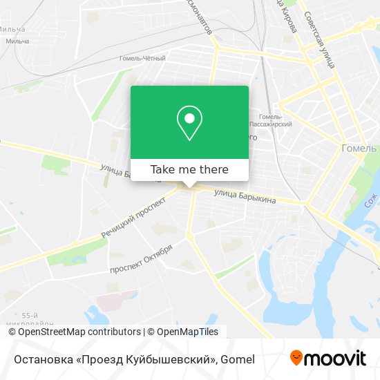 Остановка «Проезд Куйбышевский» map