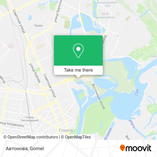 Автонова map