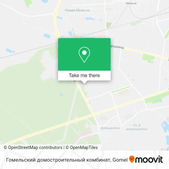 Гомельский домостроительный комбинат map