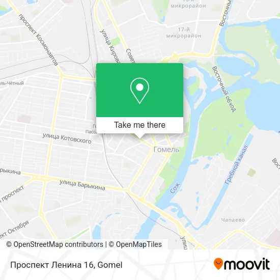 Проспект Ленина 16 map