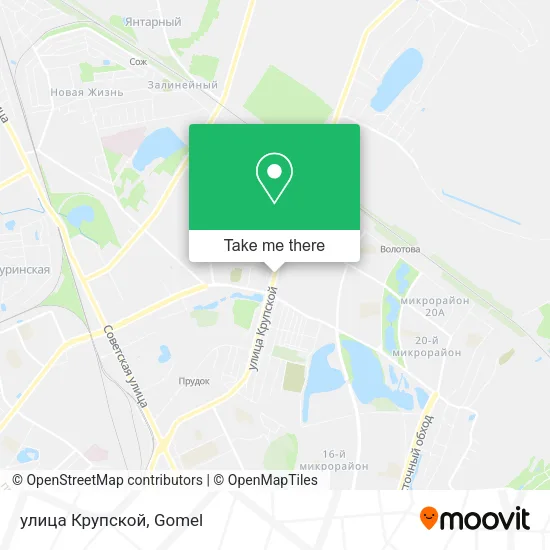 улица Крупской map
