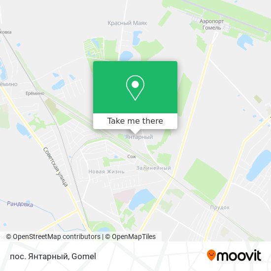 пос. Янтарный map