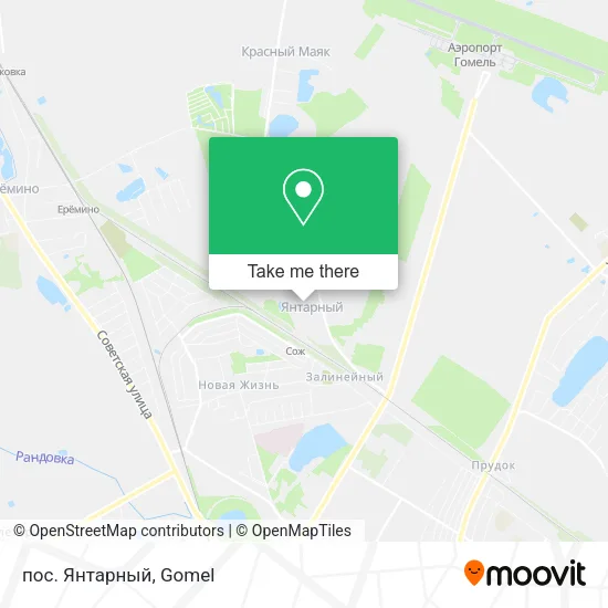 пос. Янтарный map