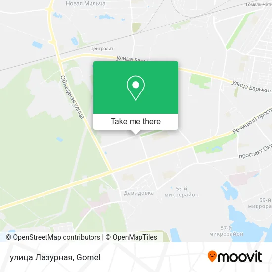 улица Лазурная map