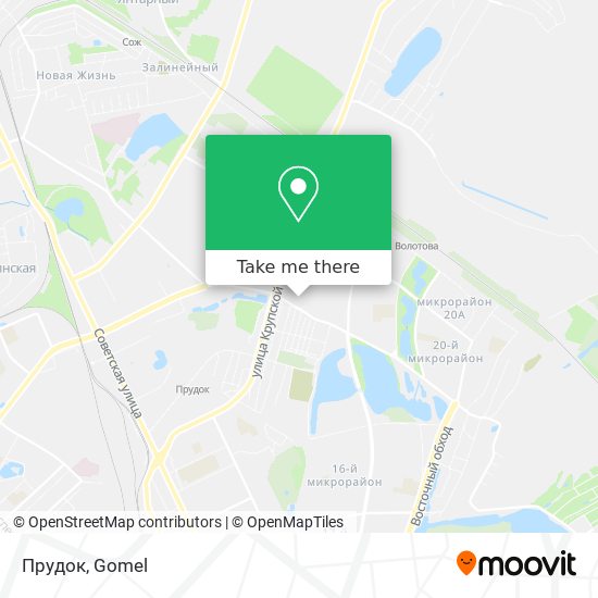 Прудок map