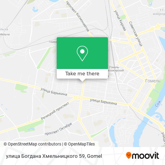 улица Богдана Хмельницкого 59 map