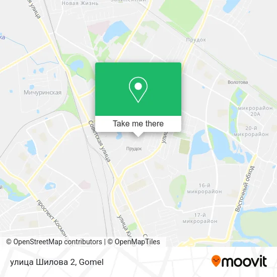 улица Шилова 2 map