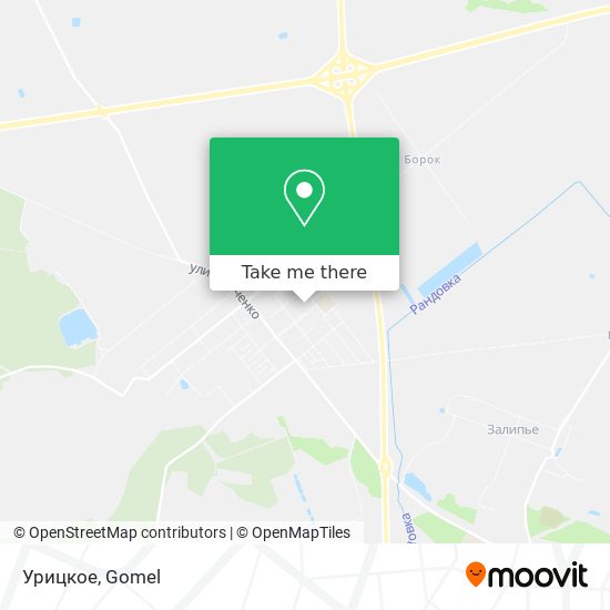Урицкое map