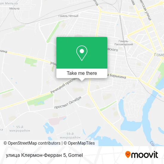 улица Клермон-Ферран 5 map