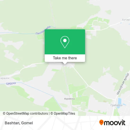 Bashtan map