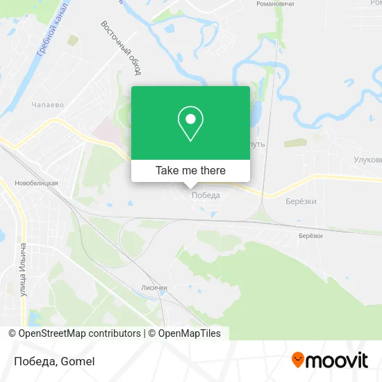 Победа map