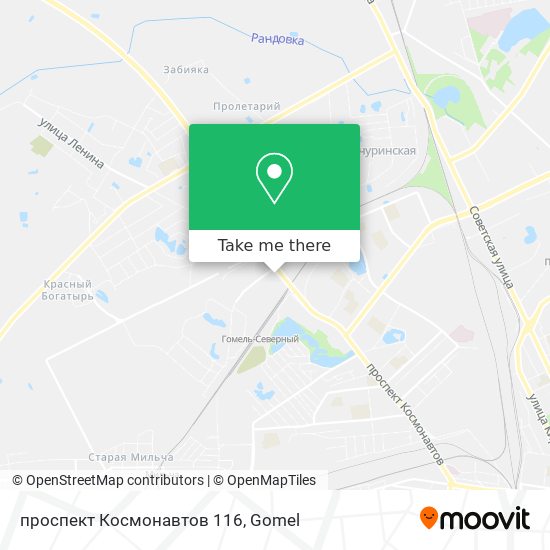 проспект Космонавтов 116 map