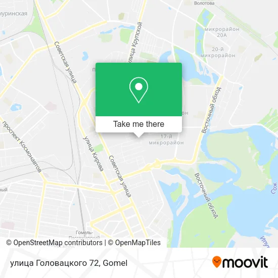 улица Головацкого 72 map