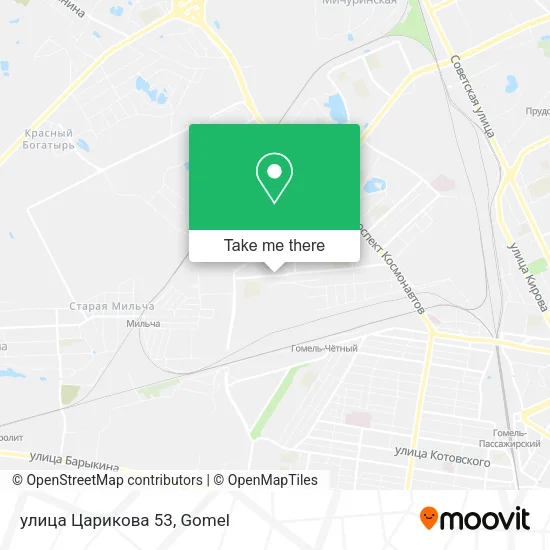 улица Царикова 53 map