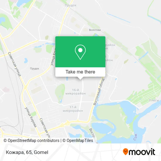 Кожара, 65 map